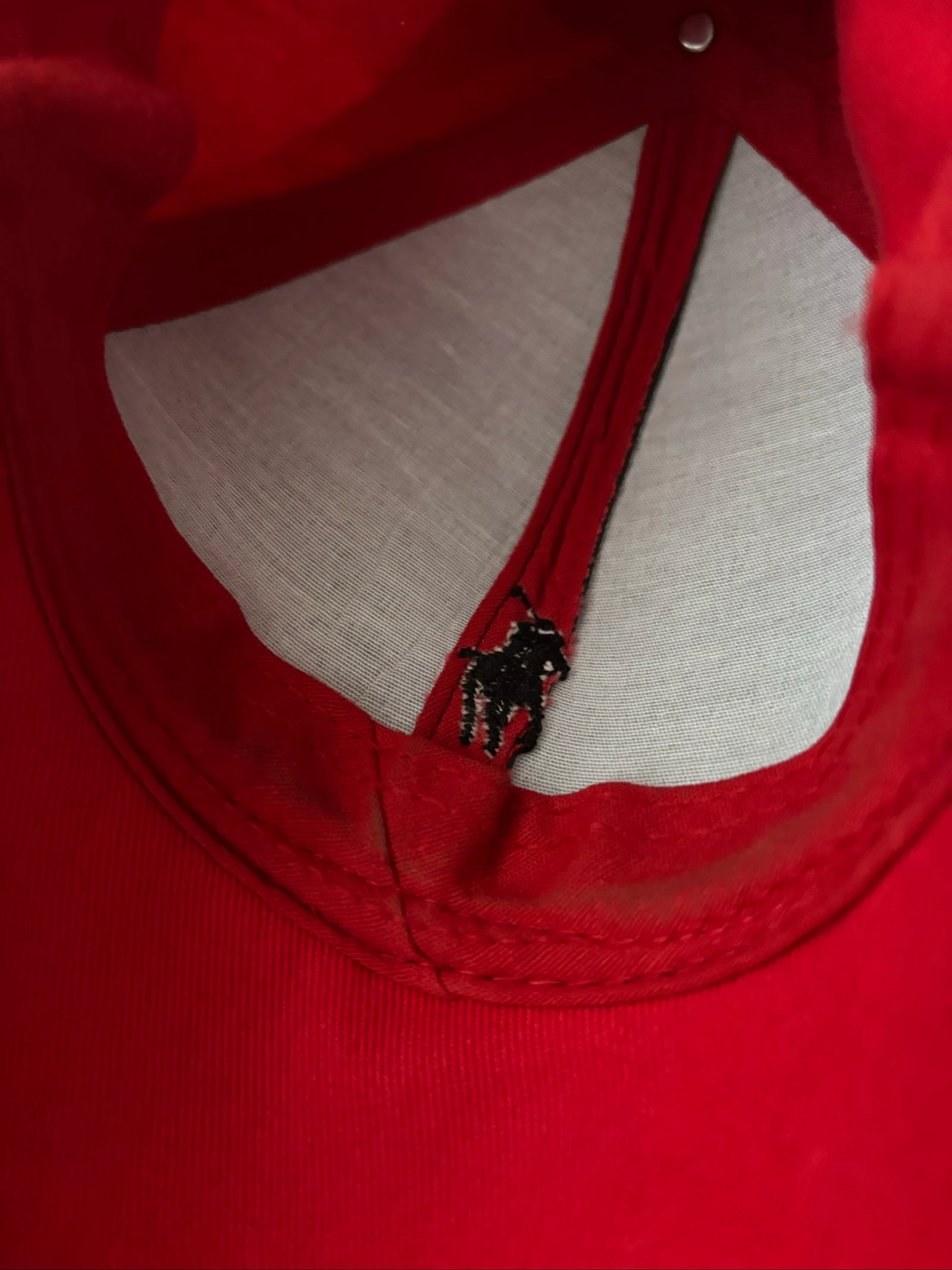 Polo Ralph Lauren red cap – Adjustable size – very Good condition – photo 3